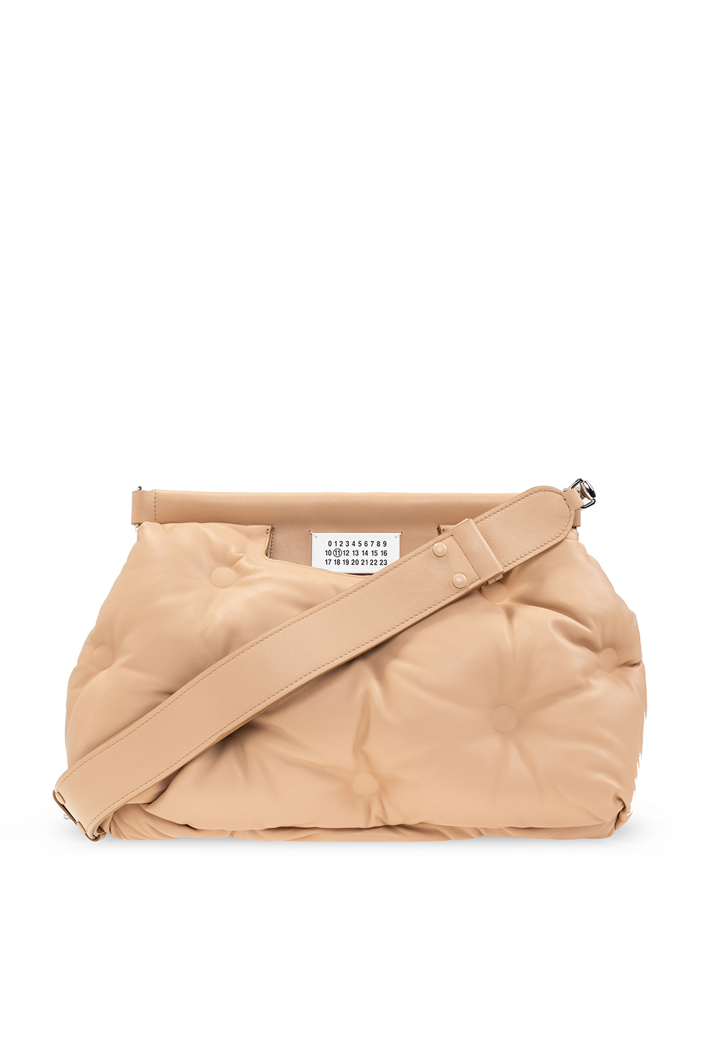 Cabas hand bag - Beige 'Glam Slam Large' shoulder bag Maison